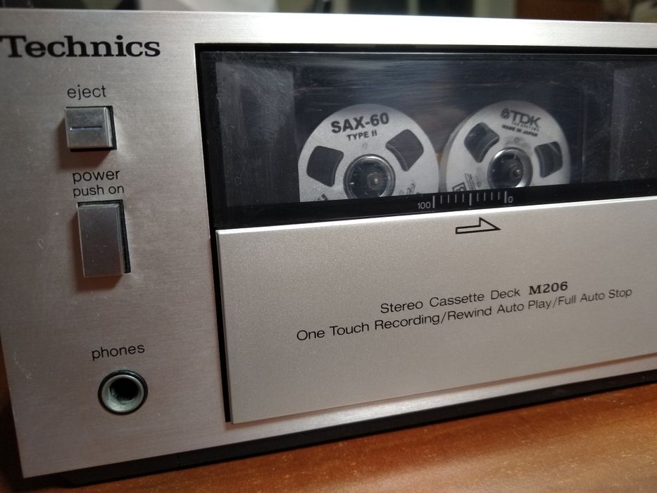 Deck Casetofon Technics M206