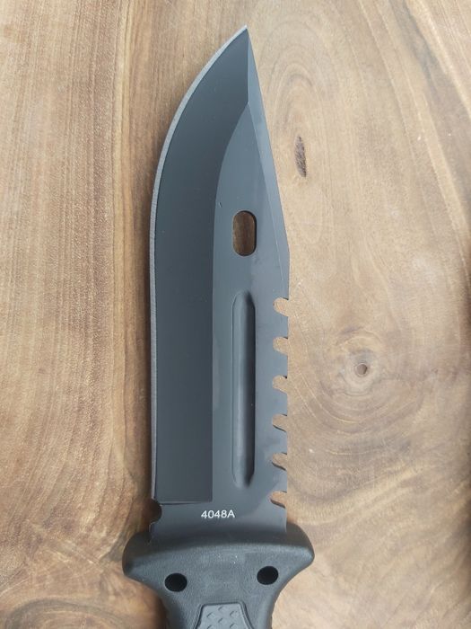 Тактически нож с кания,компас,запалка,свирка и точило,ТК302