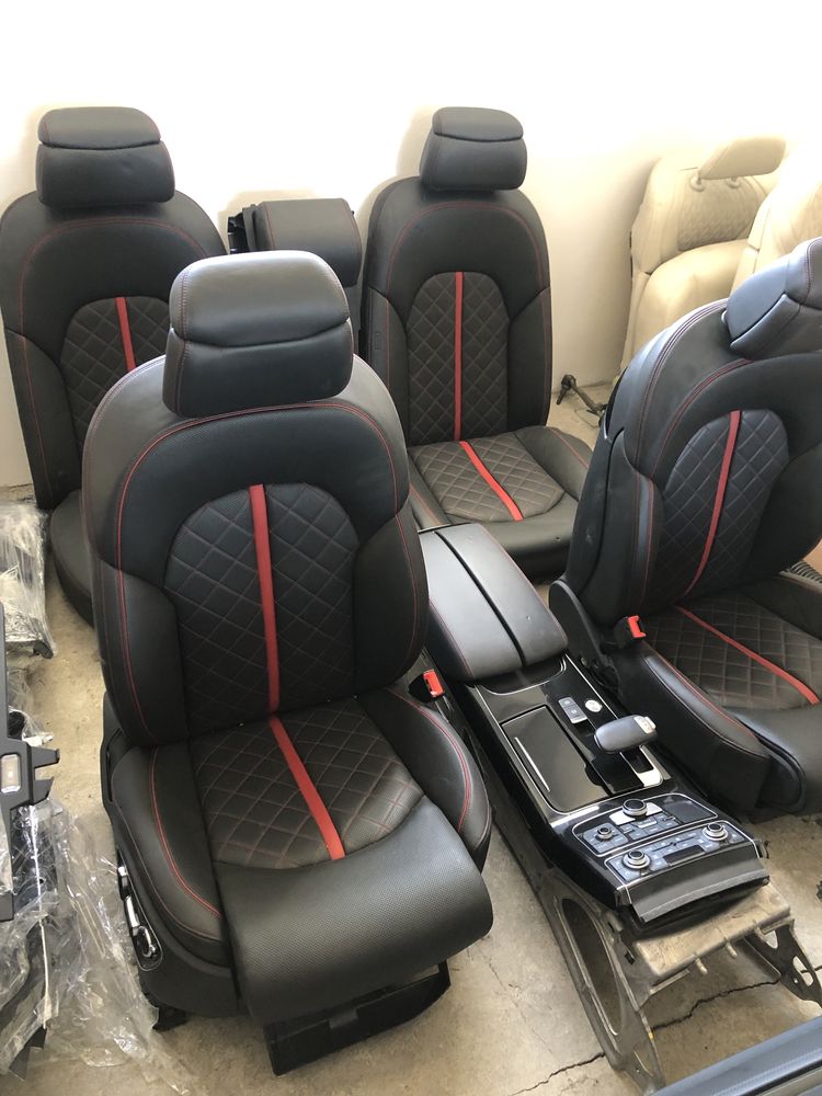 Interior Audi S8 A8 4H Exclusive incalzire ventilatie masaj memorii