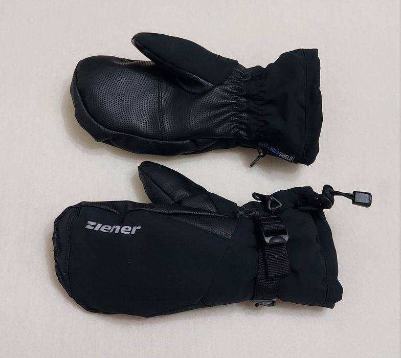 Mănuși de schi Ziener Mitten AquaShield freeride sportive, funcționale