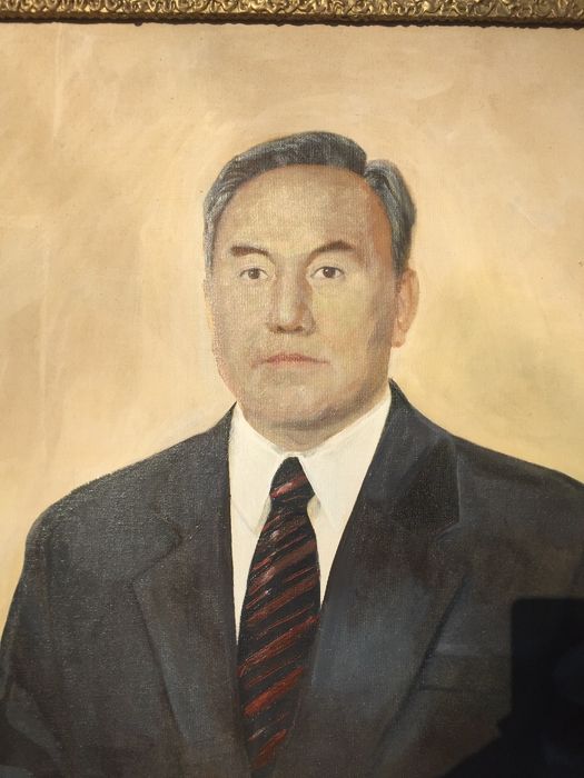 Продам картину Портрет Н.А. Назарбаева холст с маслом