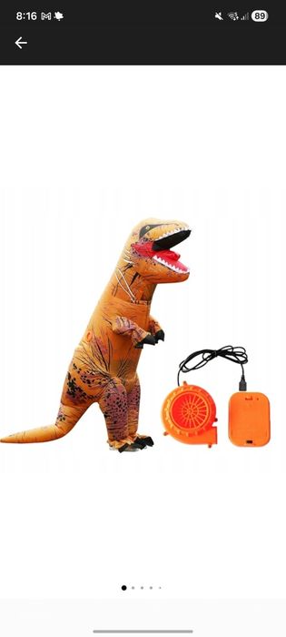 Costum Dinozaur Gonflabil