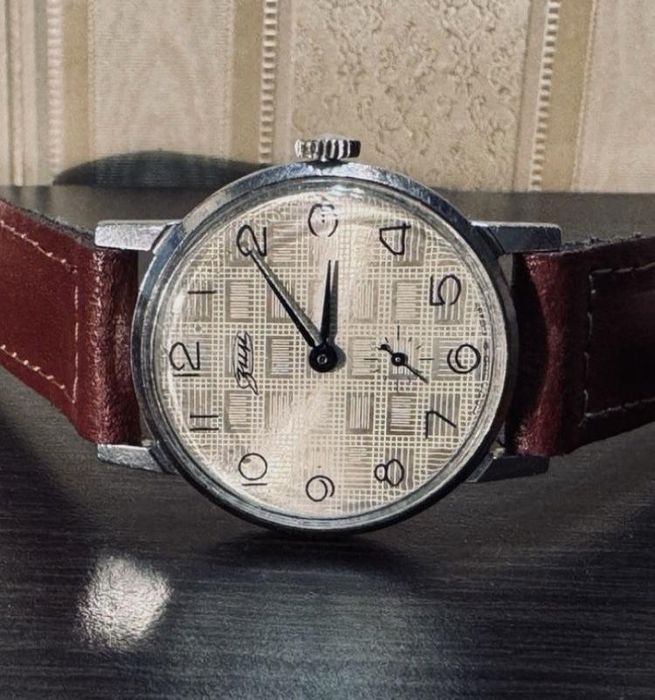 Зим винтаж ретро СССР циферблат хамелеон