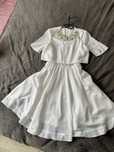 Rochie alba eleganta