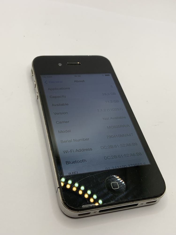 Apple iPhone 4 32 GB Black piese