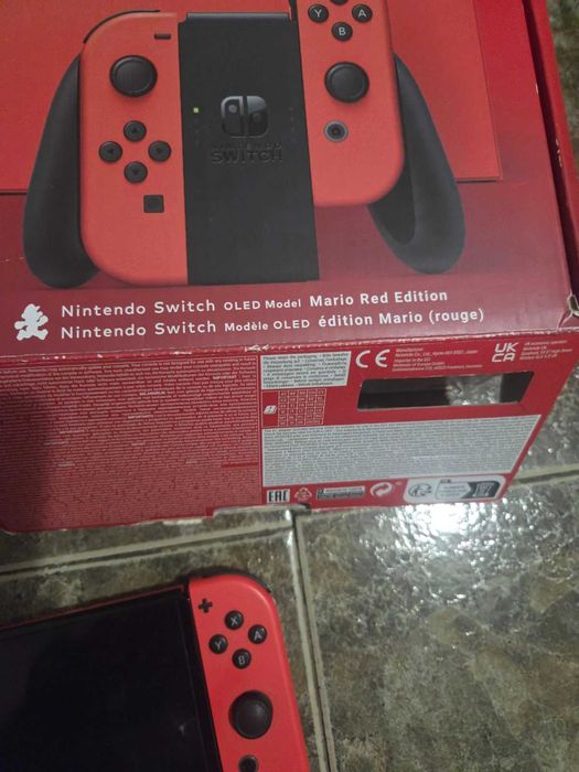 Nintendo switch oled mario red edition