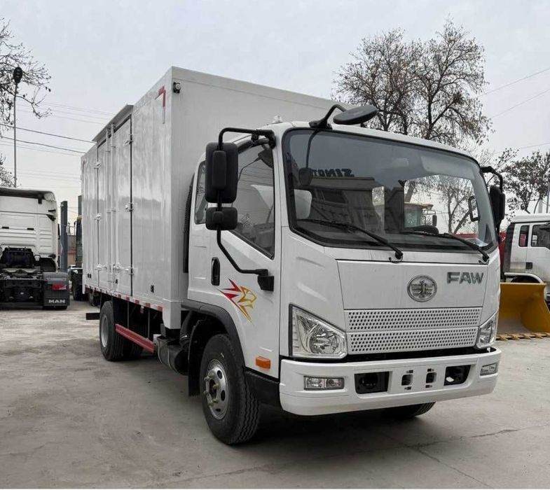 Автофургон цельнометаллический FAW Tiger V, (24,6 м³)
