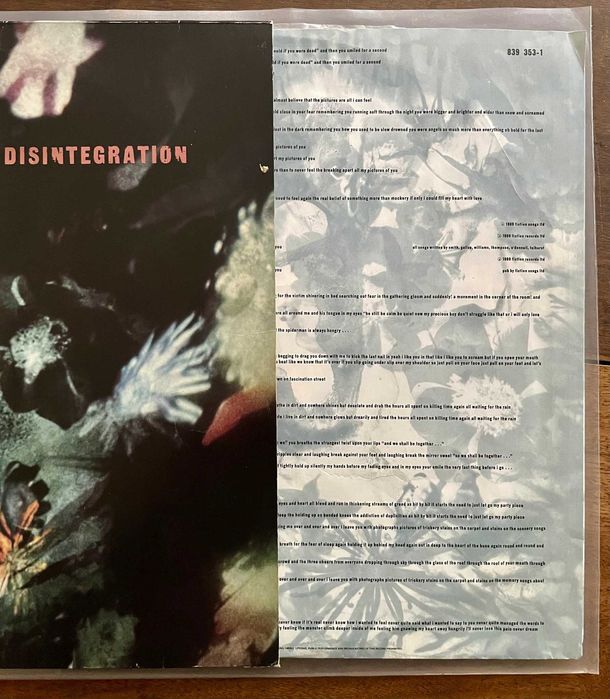 The Cure, Pink Floyd, David Gilmour грамофонна плоча, винил