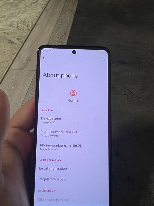 Motorola G84 5G Dual Sim