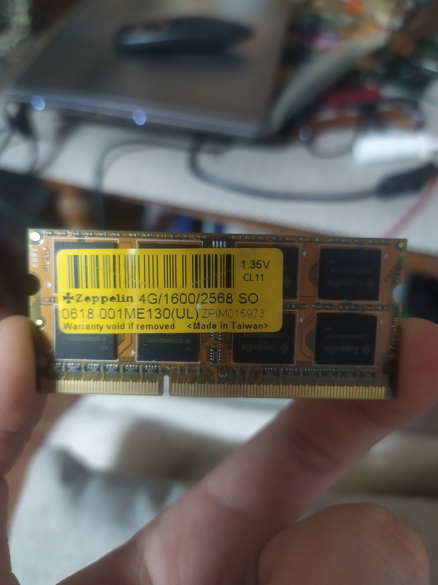 Оперативная память DDR3 для ноутбука 1600мгц