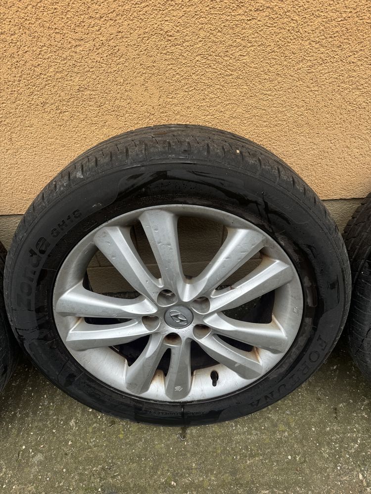 Jante Aluminiu Hyundai IX35 Anvelope vara 225 55 18