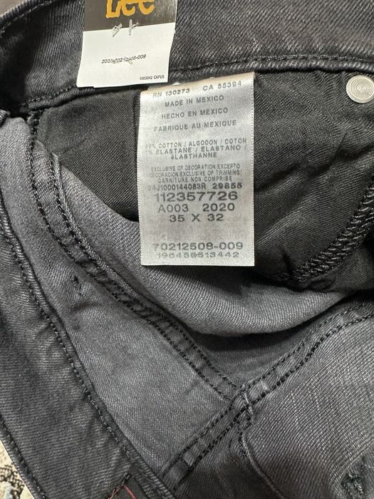 Джинсы Lee taper fit р 35/32