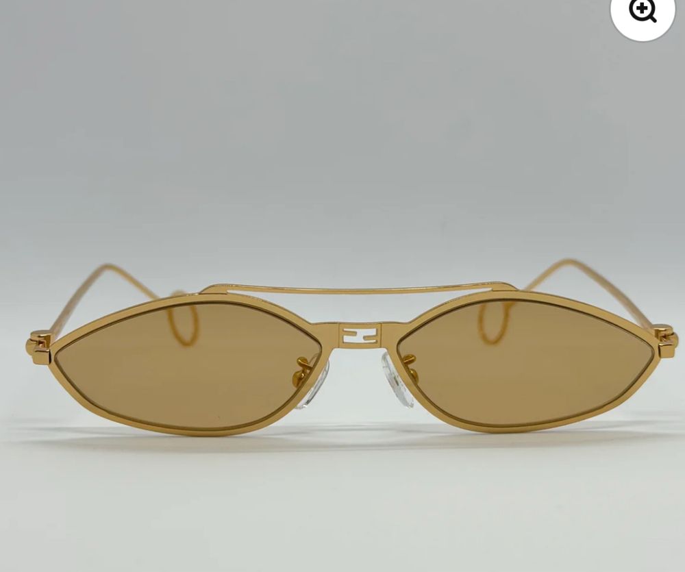 Fendi очила златни