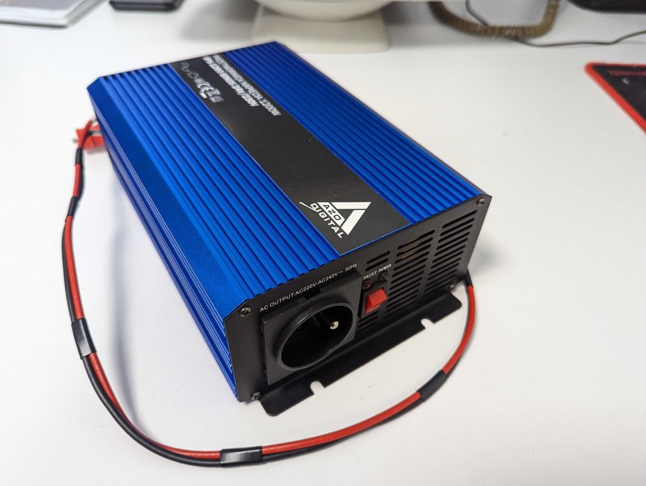 Invertor auto AZO DIGITAL 24 VDC / 230 VAC SINUS IPS-1200S 1200W