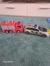 Пожарна и полицейска кола