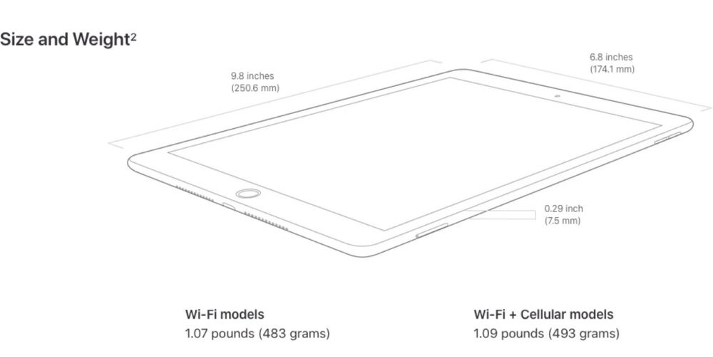 Tableta Apple iPad 7, 10.2”, 32GB Wi-Fi + Cellular Space Gray-Ca NOU !