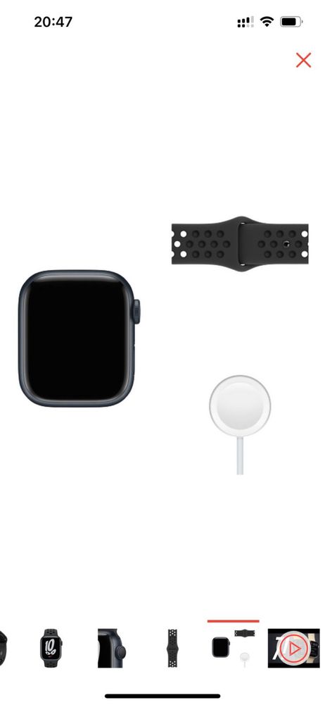 Продам часы Apple watch series 7 Nike 45 мм