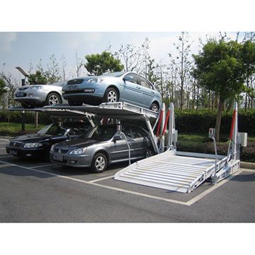 Система за паркиране на два автомобила на едно място.