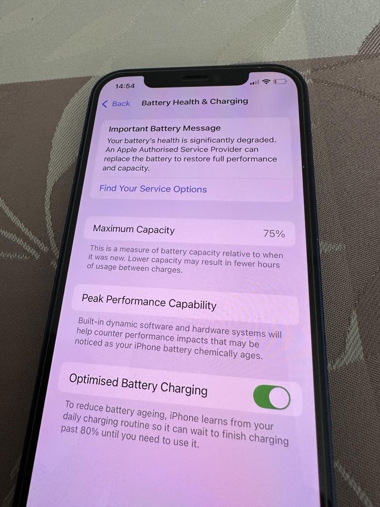 Iphone 12 blue 64gb