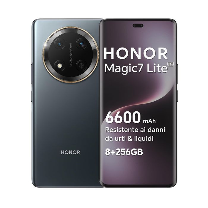 NOU, SIGILAT - Honor Magic 7 Lite - 256GB, 8GB RAM - Titanium Black