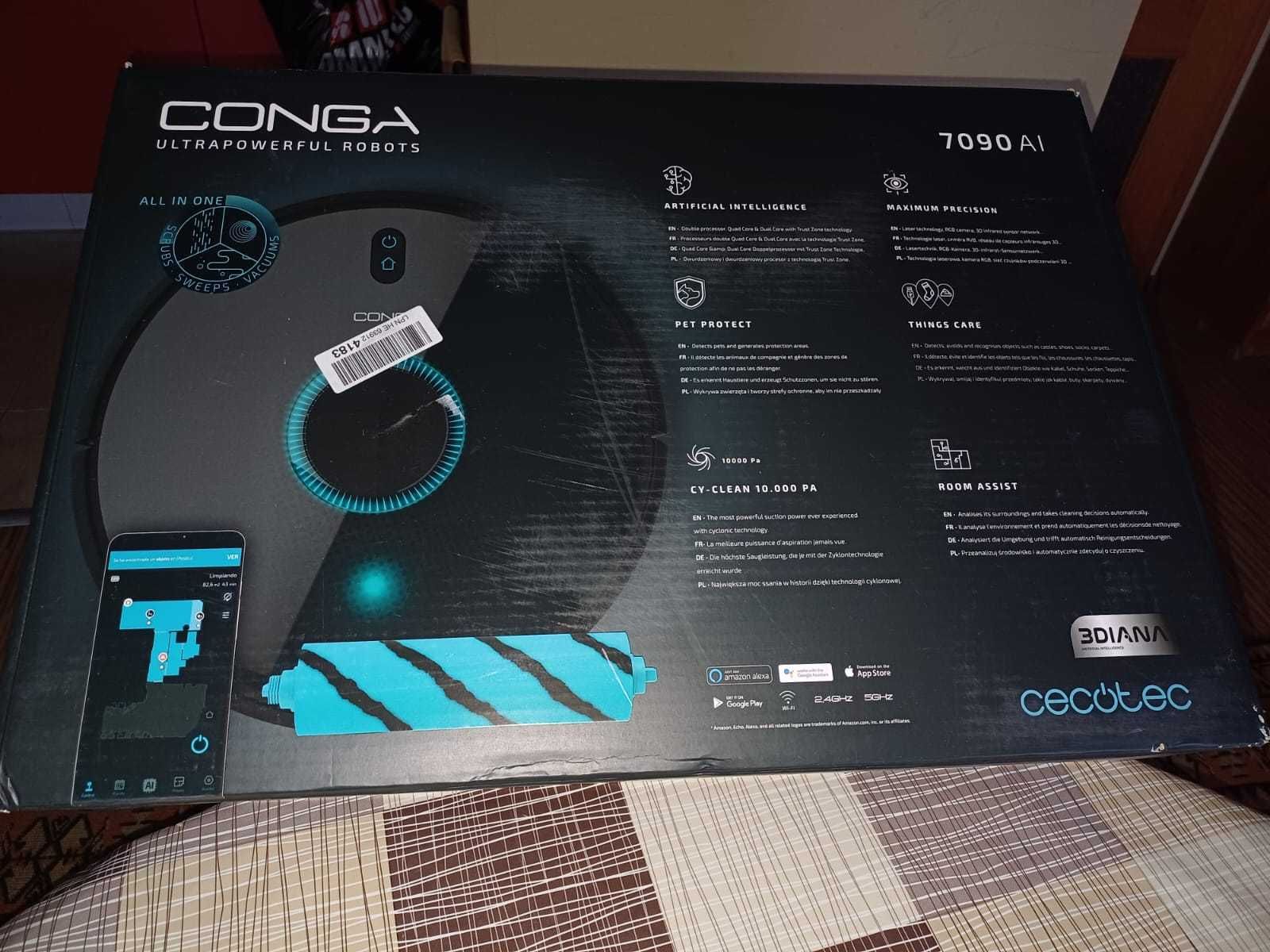 Прахосмукачка робот conga