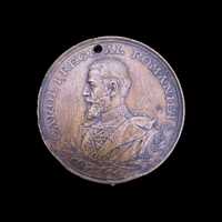 Medalie din bronz Carol I rege al României