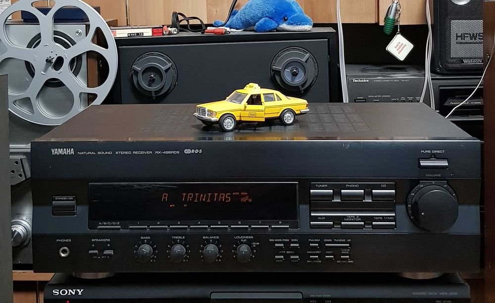 Amplificator Audio Statie Stereo Vintage YAMAHA RX496RDS BLACK