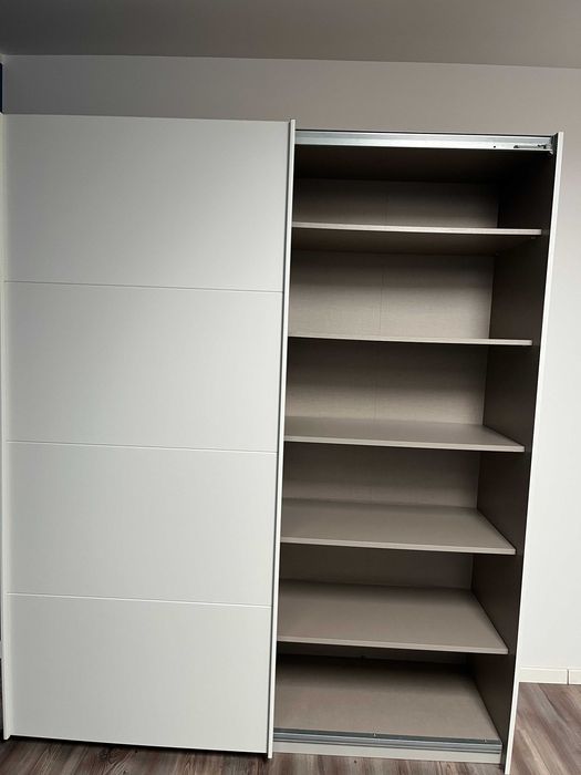 Dulap alb alpin/oglinda 181x210x62cm