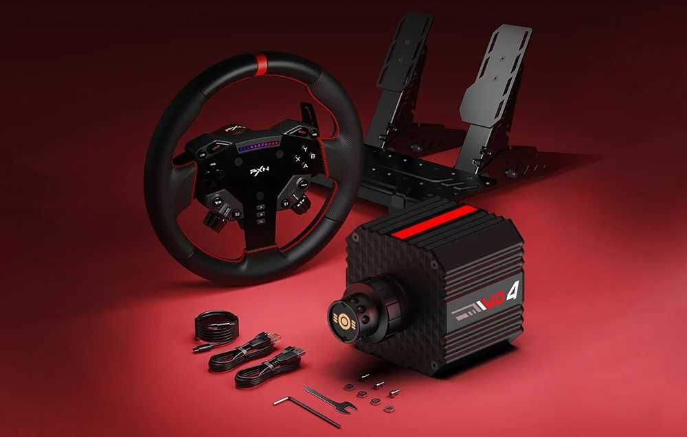 Професионален състезателен PXN VD4 Direct Drive Волан+Педали/НОВ