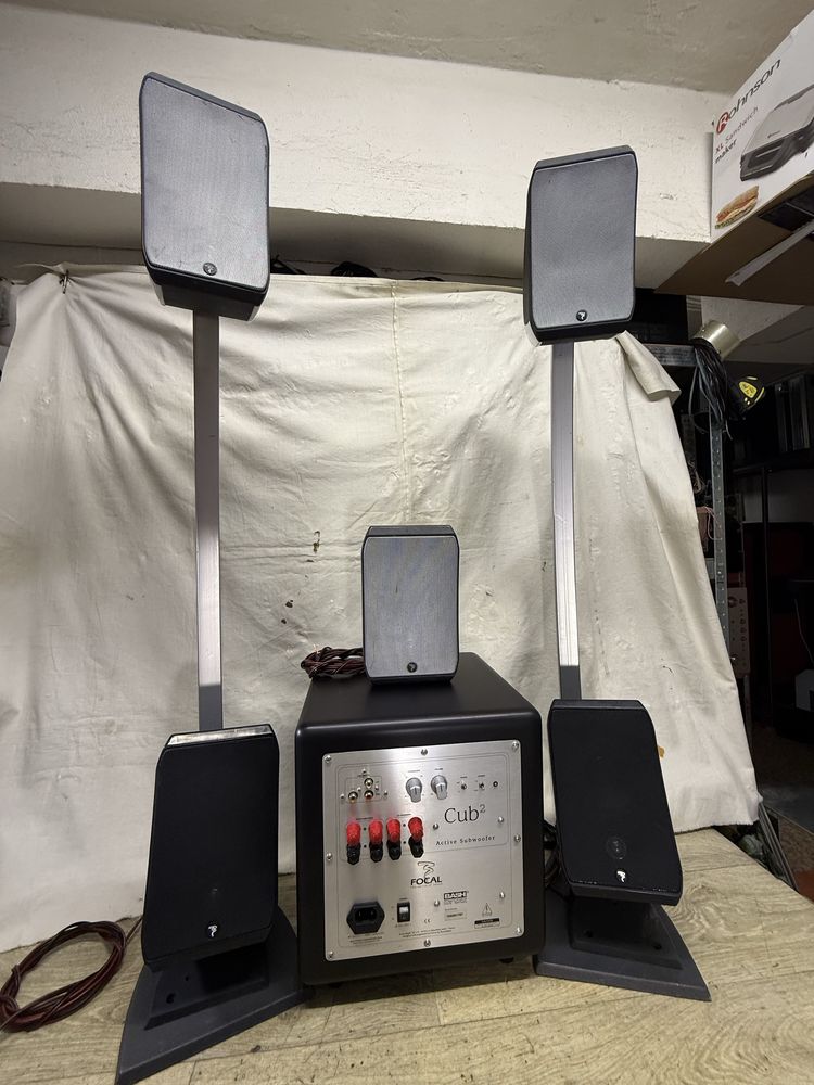 Focal 5 колонки Subwoofer