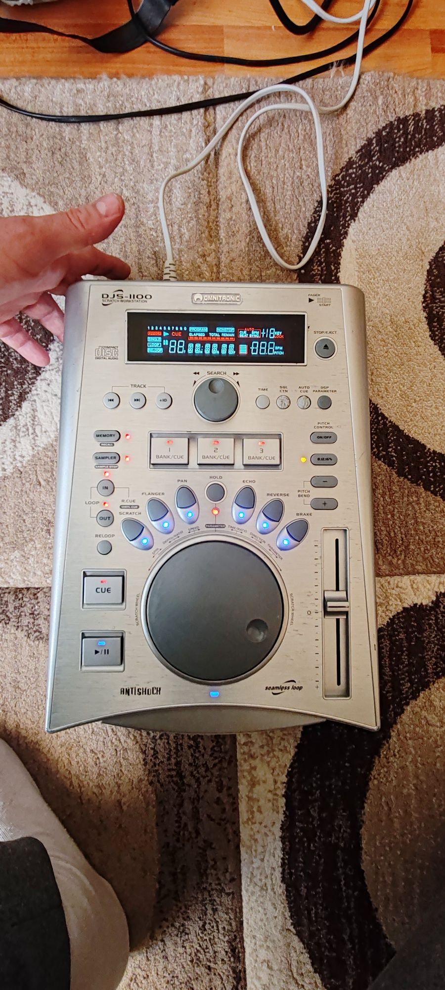 Cd player audio pt mixaje