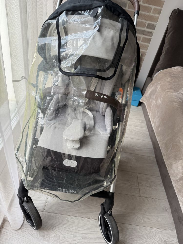 Cybex balios s lux lava grey количка