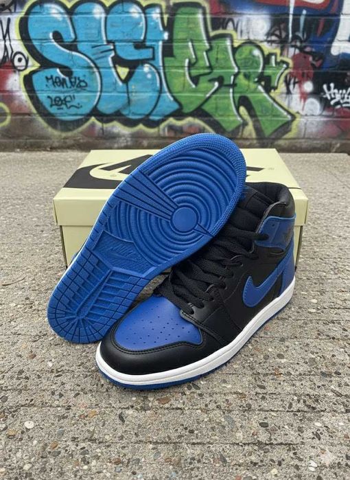 Adidasi Nike Jordan 1 High Royal Blue - Marimi 36-45 - Model Unisex