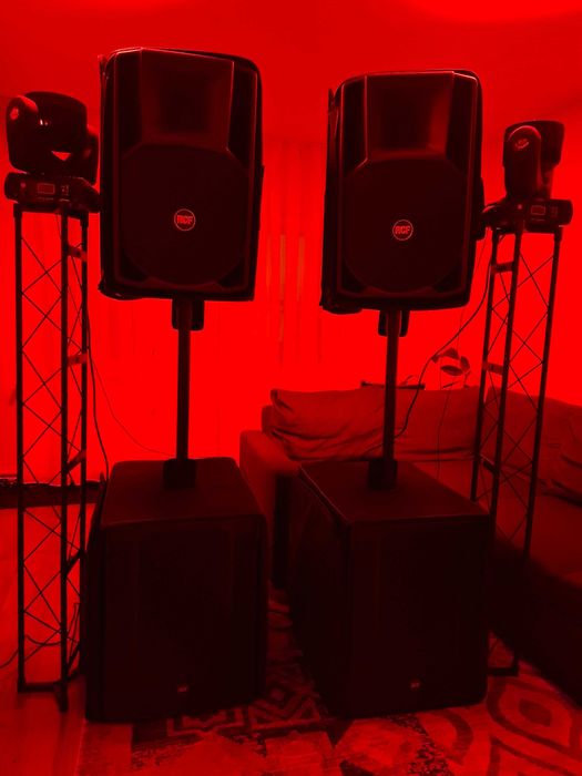 Inchiriez boxe active RCF, sistem audio sunet, sonorizare