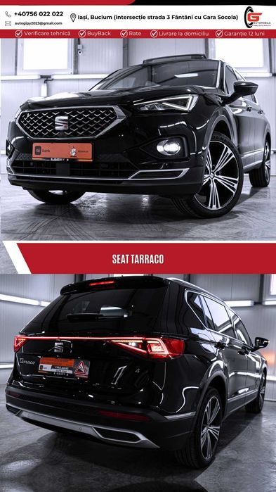 SEAT TARRACO XCELLENCE 4DRIVE Fab2021 Diesel 200CP Dsg Dotări de TOP