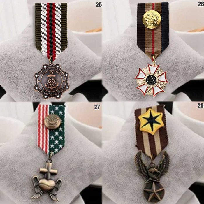 Medalie decoratie militara WW1 UK British Army USA Army Retro Style