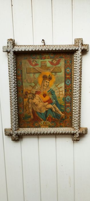 Icoane vechi pe hârtie