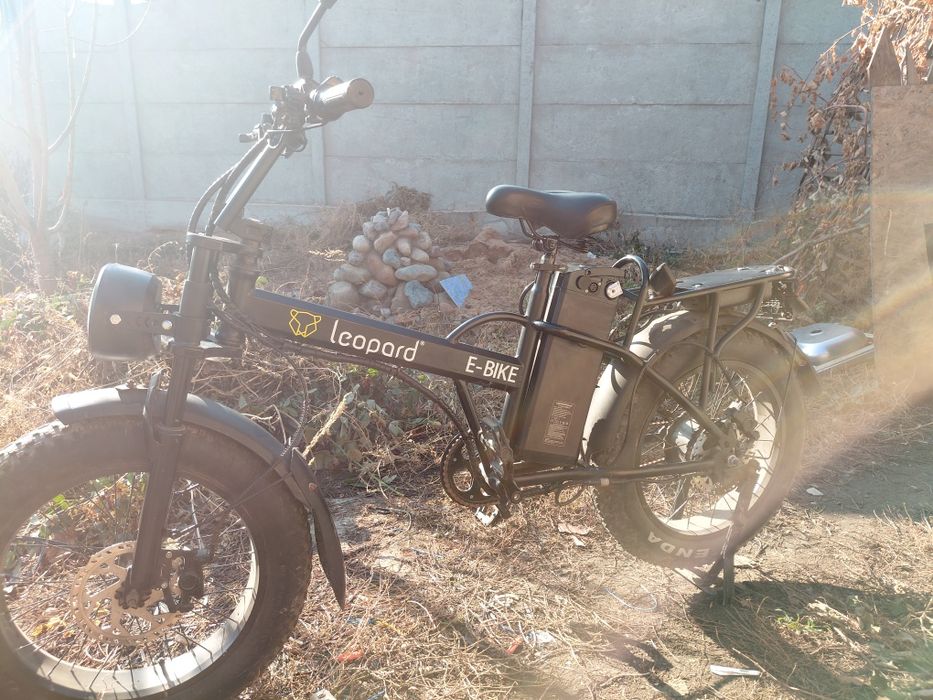Не ДОРОГО Электровелосипед ЛЕОПАРД  1200w