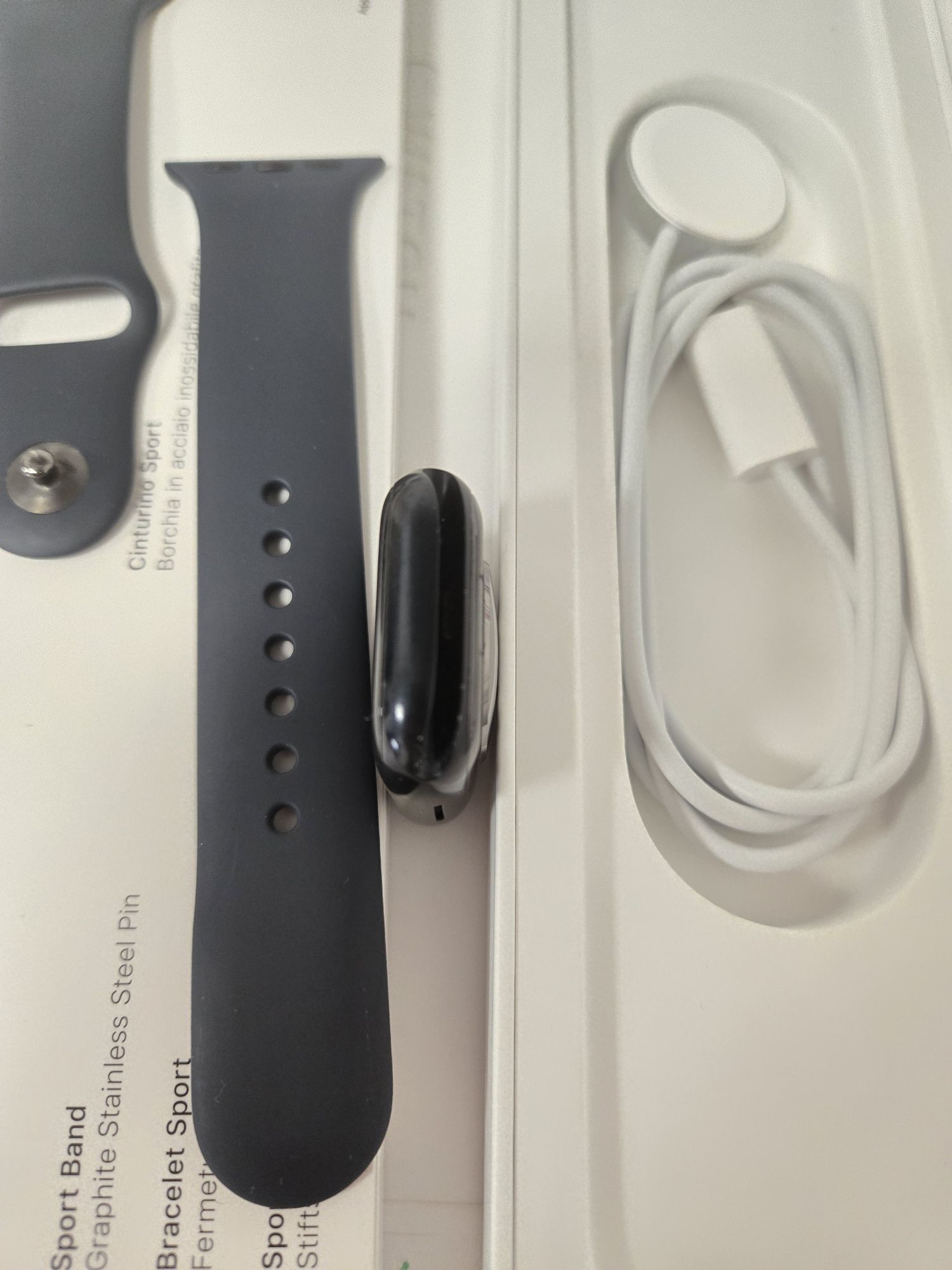 Apple Watch seria 7 negru 41 mm