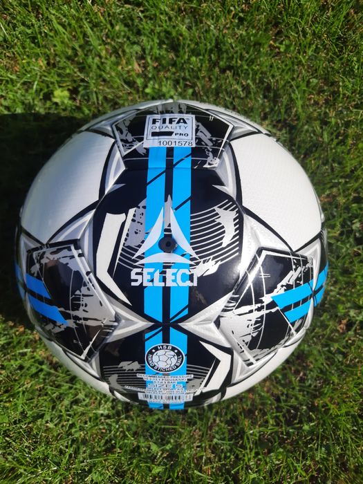 Minge fotbal Select – Brillant Super, nouă (alb-negru-albastru)