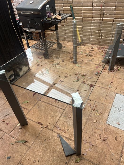 Masa sticla termorezistenta jysk terasa/sufragerie