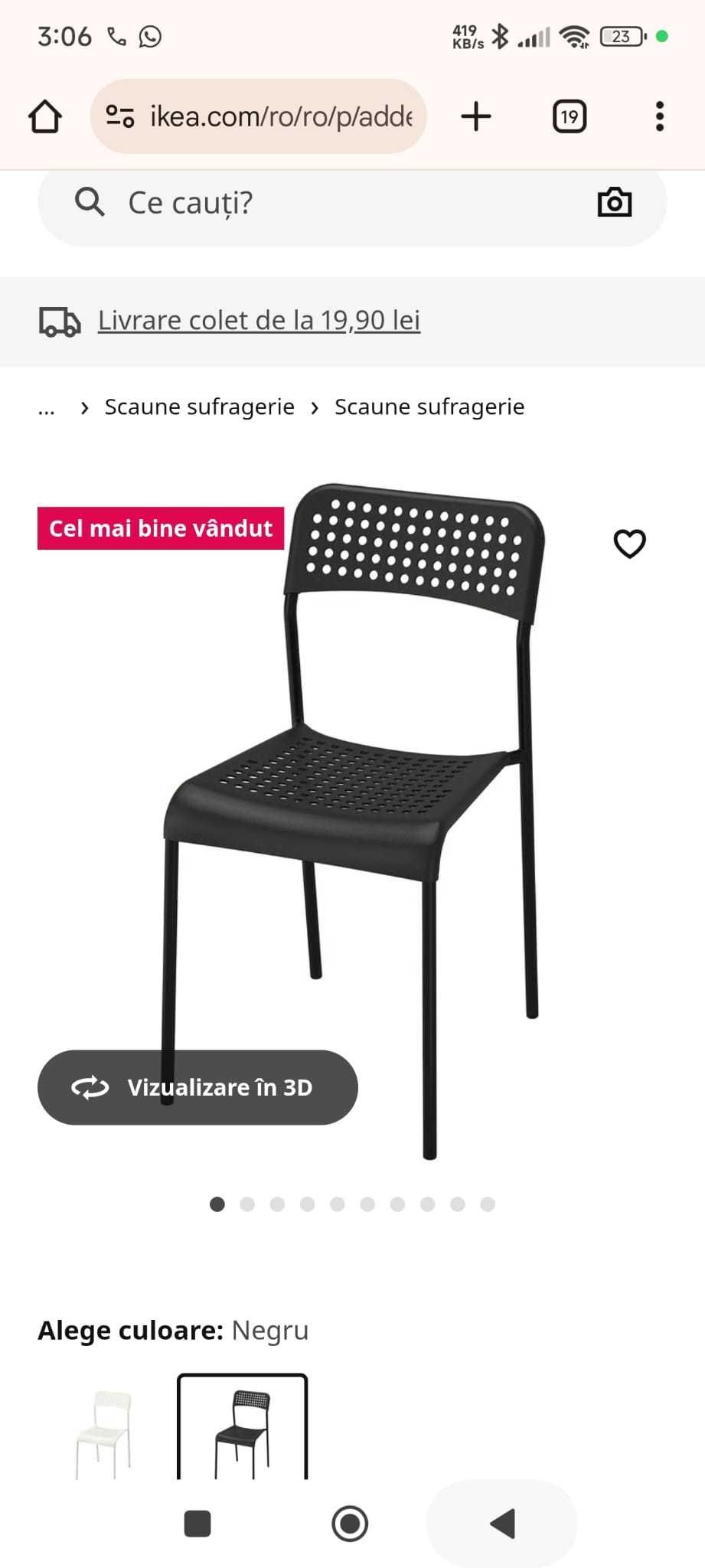 Masa bucătărie Ikea + 4 scaune