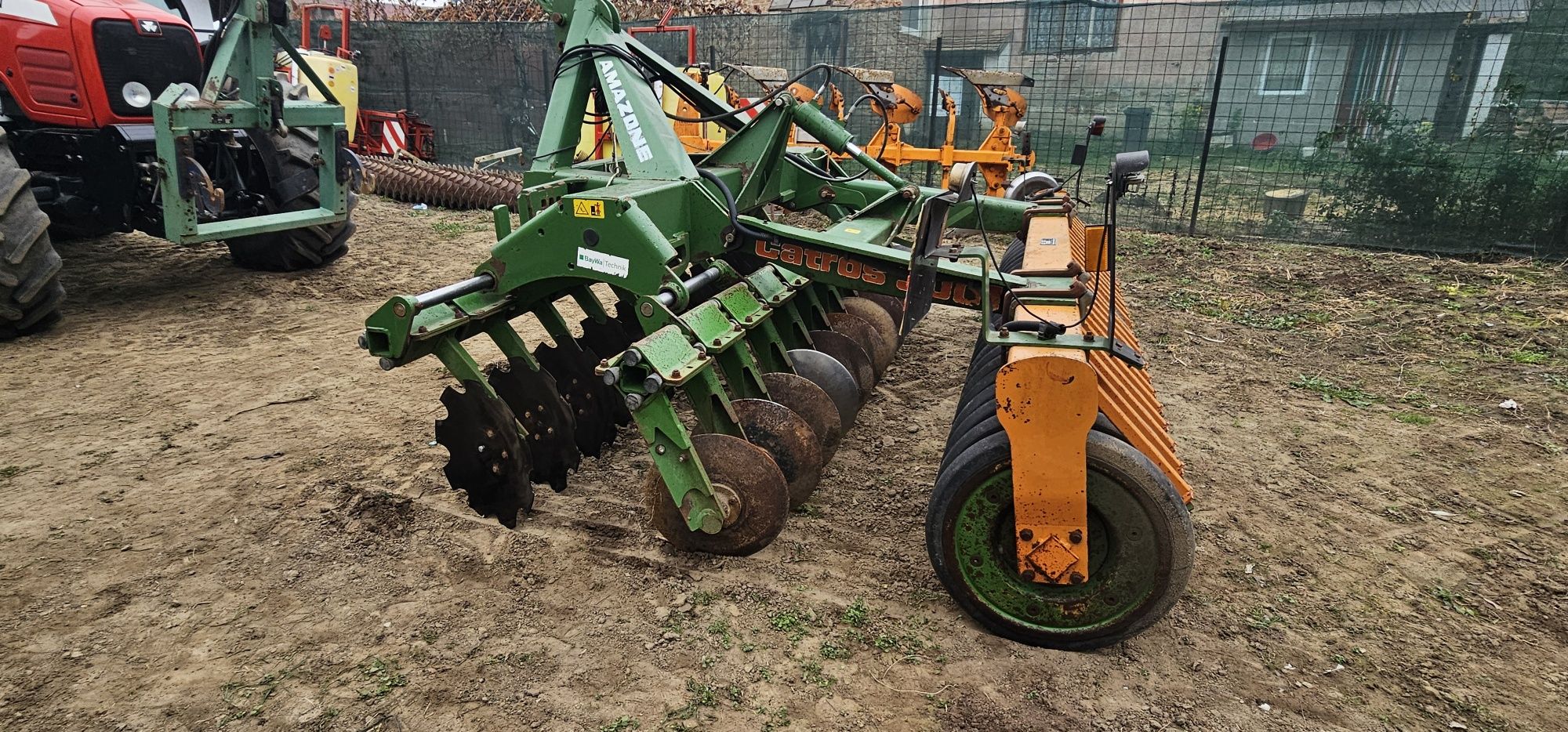 Terradisc purtat 3 metri Amazone catros 
Talere noi rulmenti noi
Adus