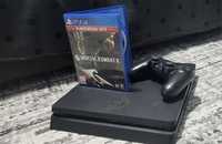 Consolă PlayStation 4 Slim(o manetă + joc Mortal Kombat X)