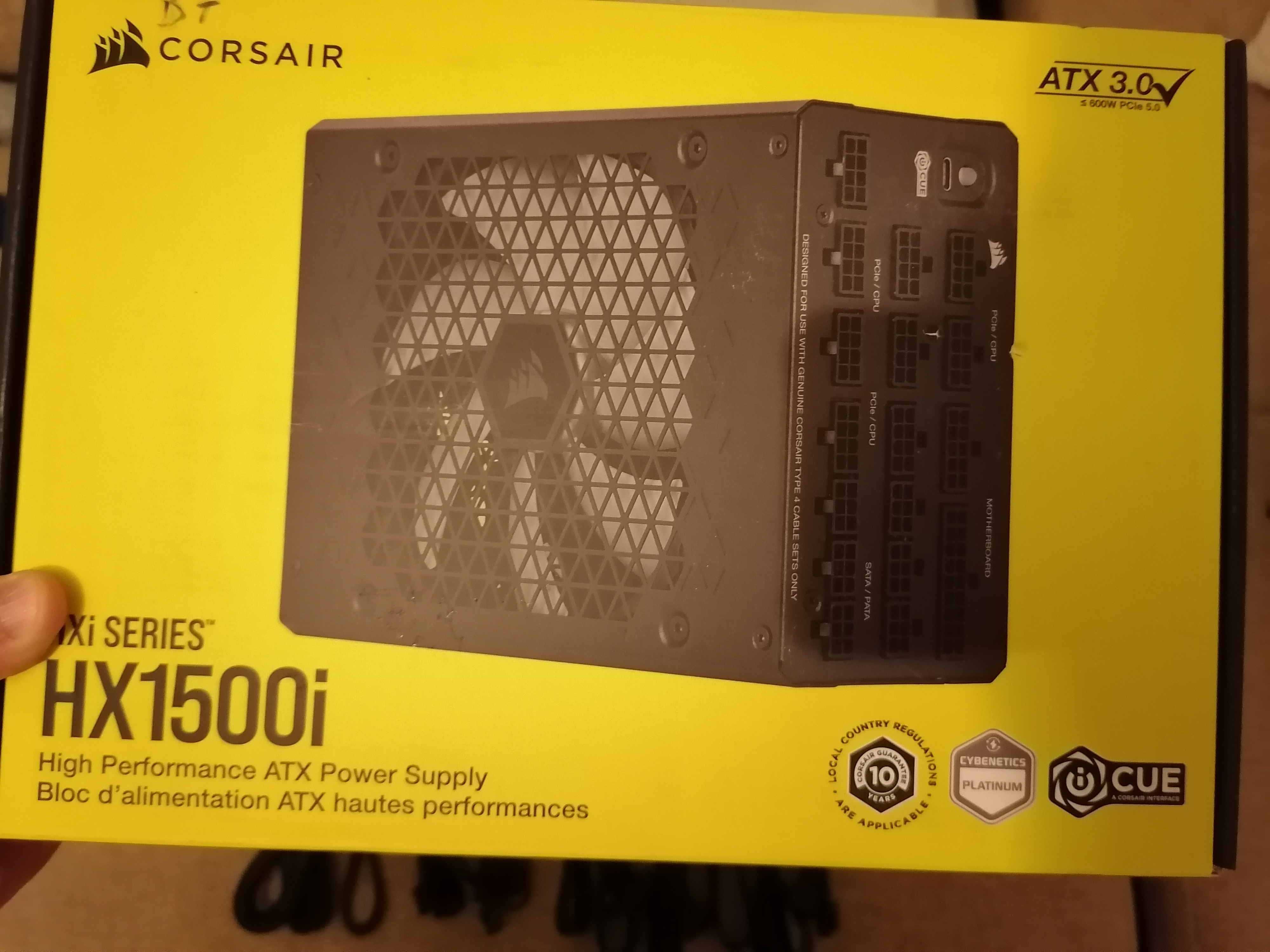 Sursa profesionala Corsair HX1500i Platinum atx 30 1500W rtx 4090 5090