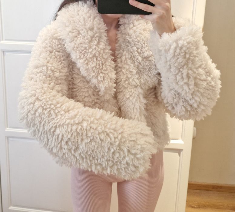 ново дамско палто teddy bear