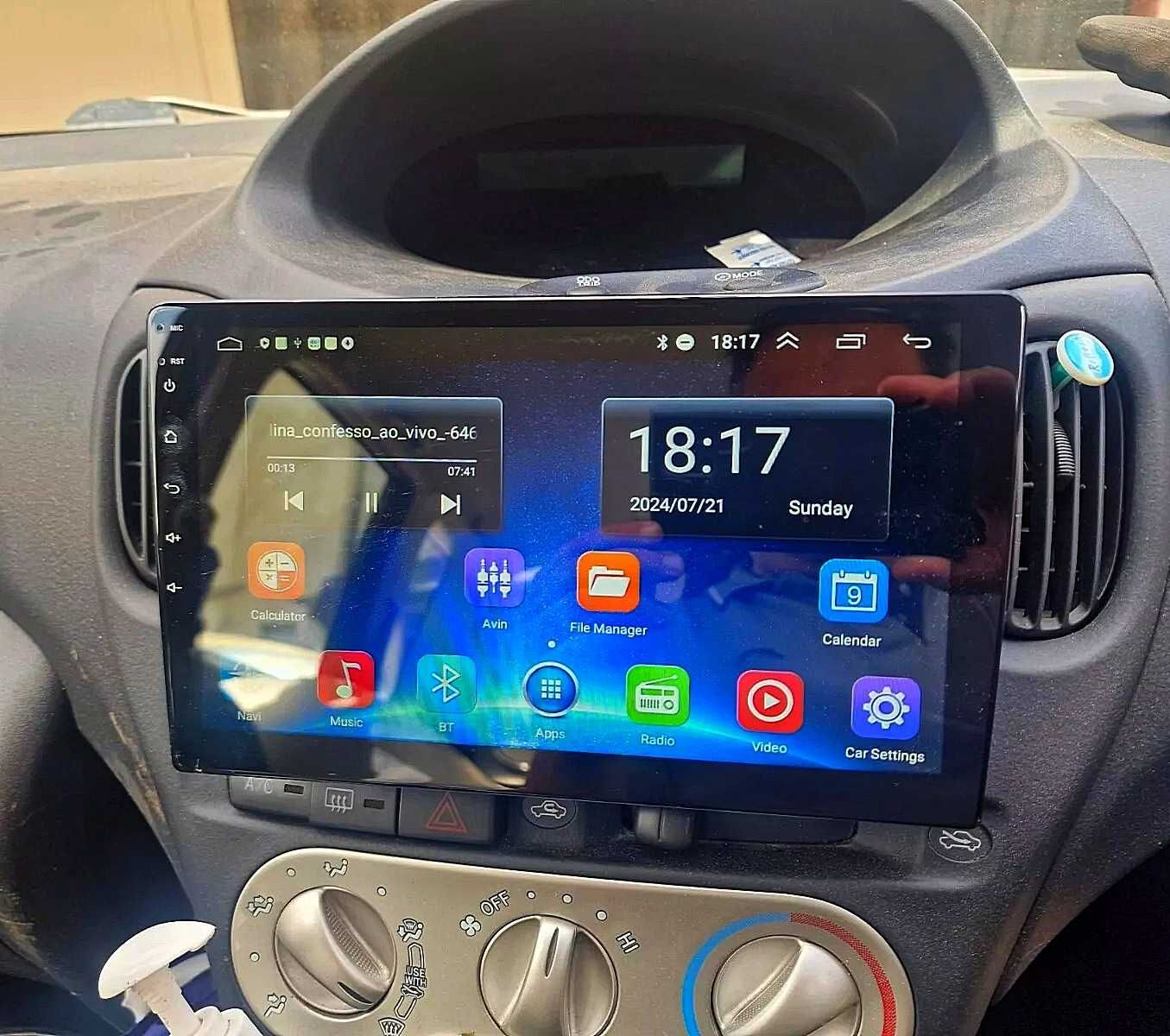 Мултимедия за Toyota Yaris 1999 с Android Двоен дин 2DIN Навигация