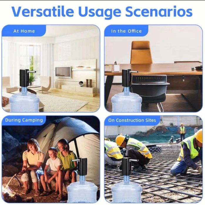 Pompa apa electrica portabila, pompa apa bidon