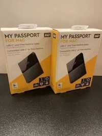 Hard disk extern WD My Passport 1TB Windows/Mac hdd portabil nou