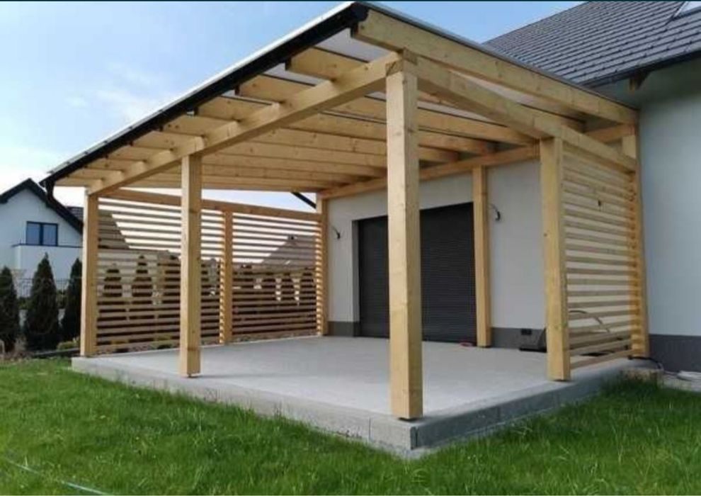 Construim terase si pergole din lemn